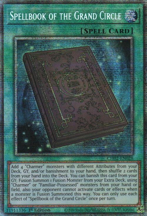 Spellbook of the Grand Circle (Starlight Rare) [CH02-EN028] Starlight Rare | Exor Games Dartmouth