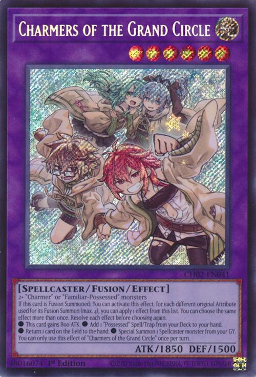 Charmers of the Grand Circle [CH02-EN041] Secret Rare | Exor Games Dartmouth