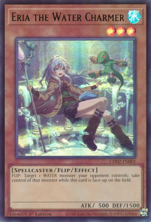 Eria the Water Charmer (Ultra Rare) [CH02-EN001] Ultra Rare | Exor Games Dartmouth