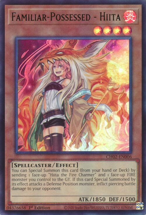 Familiar-Possessed - Hiita [CH02-EN006] Ultra Rare | Exor Games Dartmouth