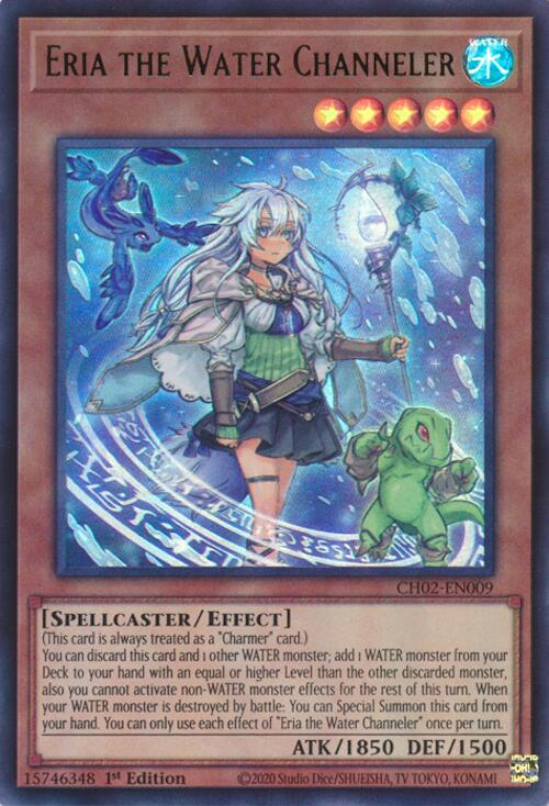 Eria the Water Channeler [CH02-EN009] Ultra Rare | Exor Games Dartmouth