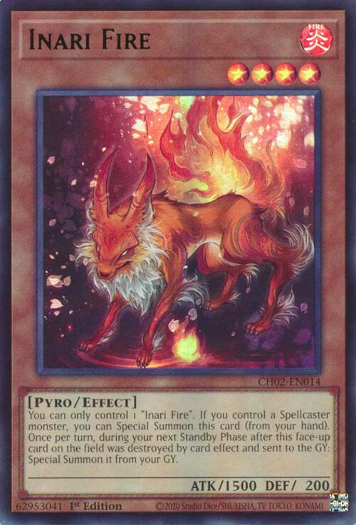 Inari Fire [CH02-EN014] Ultra Rare | Exor Games Dartmouth