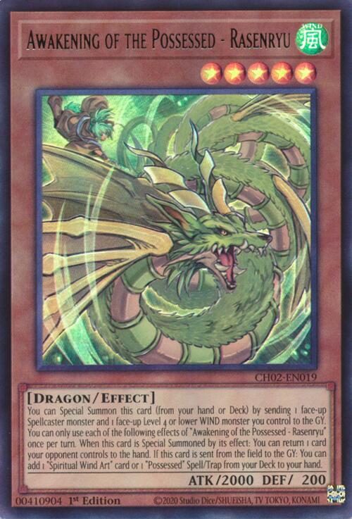 Awakening of the Possessed - Rasenryu [CH02-EN019] Ultra Rare | Exor Games Dartmouth