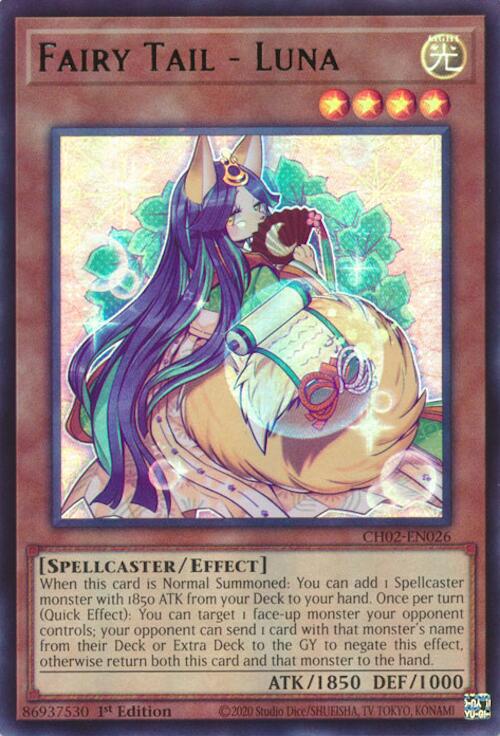 Fairy Tail - Luna [CH02-EN026] Ultra Rare | Exor Games Dartmouth