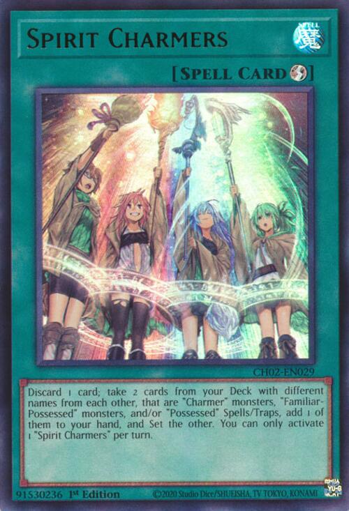 Spirit Charmers [CH02-EN029] Ultra Rare | Exor Games Dartmouth