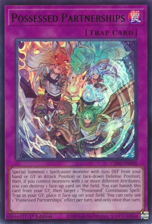 Possessed Partnerships [CH02-EN038] Ultra Rare | Exor Games Dartmouth