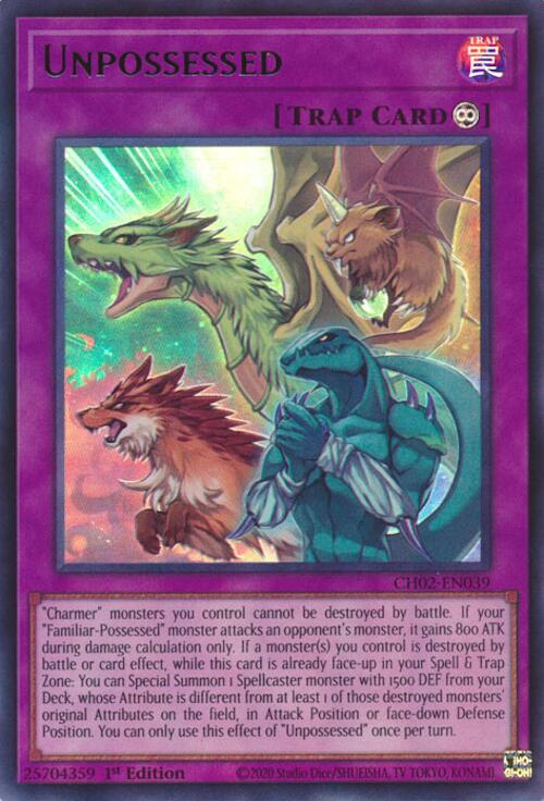 Unpossessed [CH02-EN039] Ultra Rare | Exor Games Dartmouth