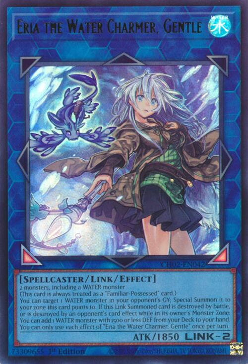 Eria the Water Charmer, Gentle [CH02-EN042] Ultra Rare | Exor Games Dartmouth