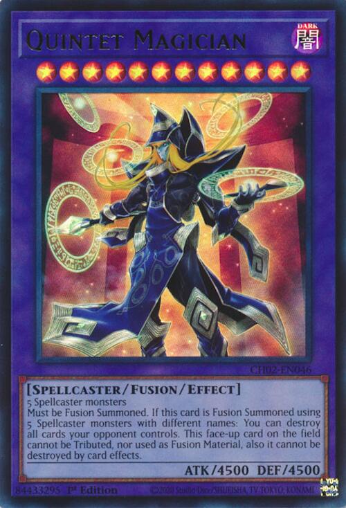 Quintet Magician [CH02-EN046] Ultra Rare | Exor Games Dartmouth