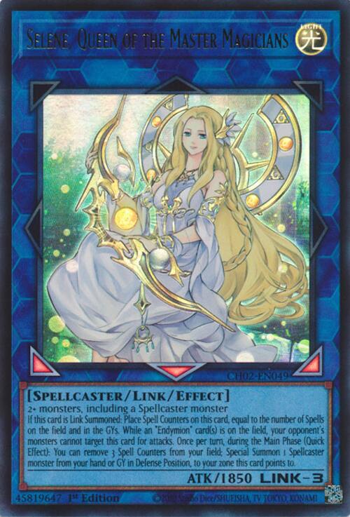 Selene, Queen of the Master Magicians [CH02-EN049] Ultra Rare | Exor Games Dartmouth