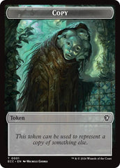 Copy // Scarecrow Double-Sided Token [Lorwyn Eclipsed Tokens] | Exor Games Dartmouth
