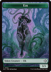 Elk // Mutavault Double-Sided Token [Lorwyn Eclipsed Tokens] | Exor Games Dartmouth