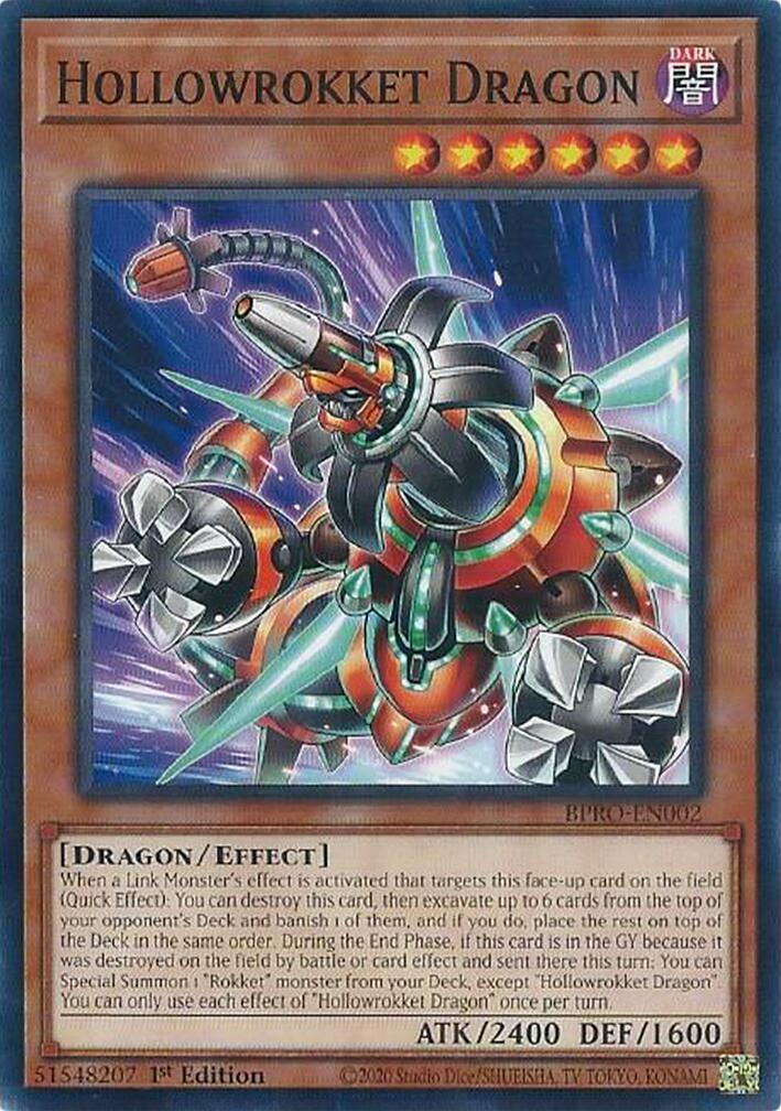 Hollowrokket Dragon [BPRO-EN002] Common | Exor Games Dartmouth