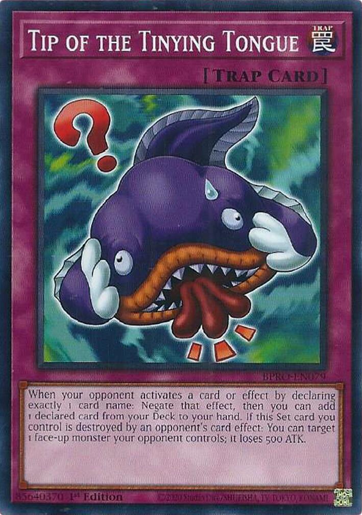 Tip of the Tinying Tongue [BPRO-EN079] Common | Exor Games Dartmouth