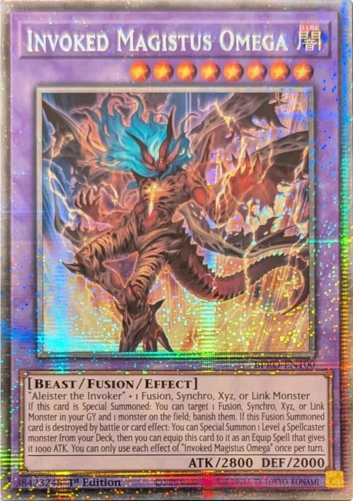 Invoked Magistus Omega (Starlight Rare) [BPRO-EN100] Starlight Rare | Exor Games Dartmouth