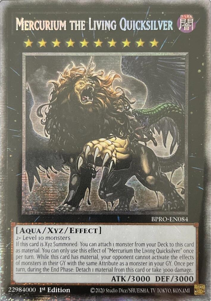 Mercurium the Living Quicksilver (Starlight Rare) [BPRO-EN084] Starlight Rare | Exor Games Dartmouth