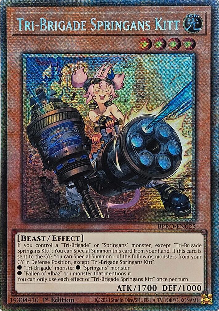 Tri-Brigade Springans Kitt (Starlight Rare) [BPRO-EN025] Starlight Rare | Exor Games Dartmouth