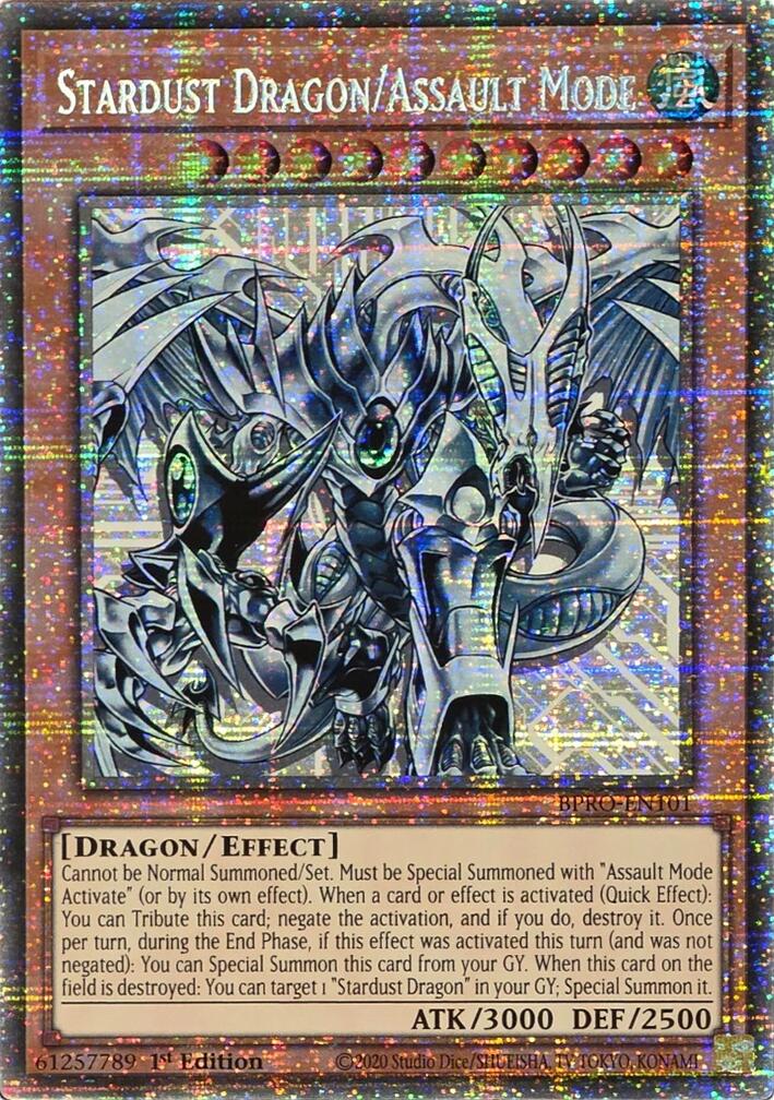 Stardust Dragon/Assault Mode [BPRO-EN101] Starlight Rare | Exor Games Dartmouth