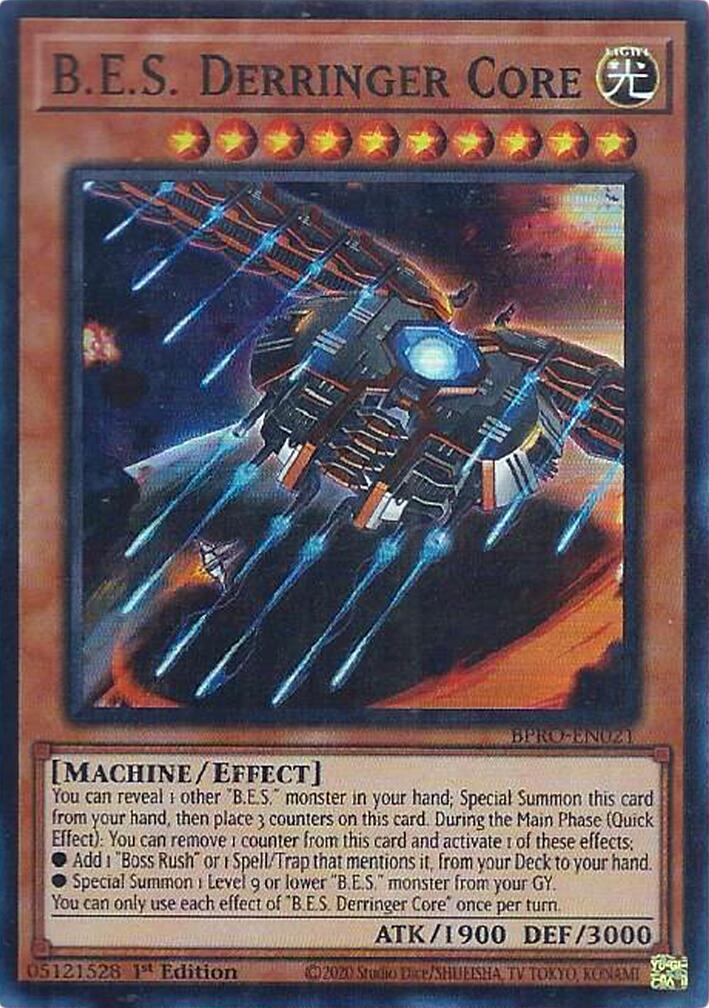 B.E.S. Derringer Core [BPRO-EN021] Super Rare | Exor Games Dartmouth