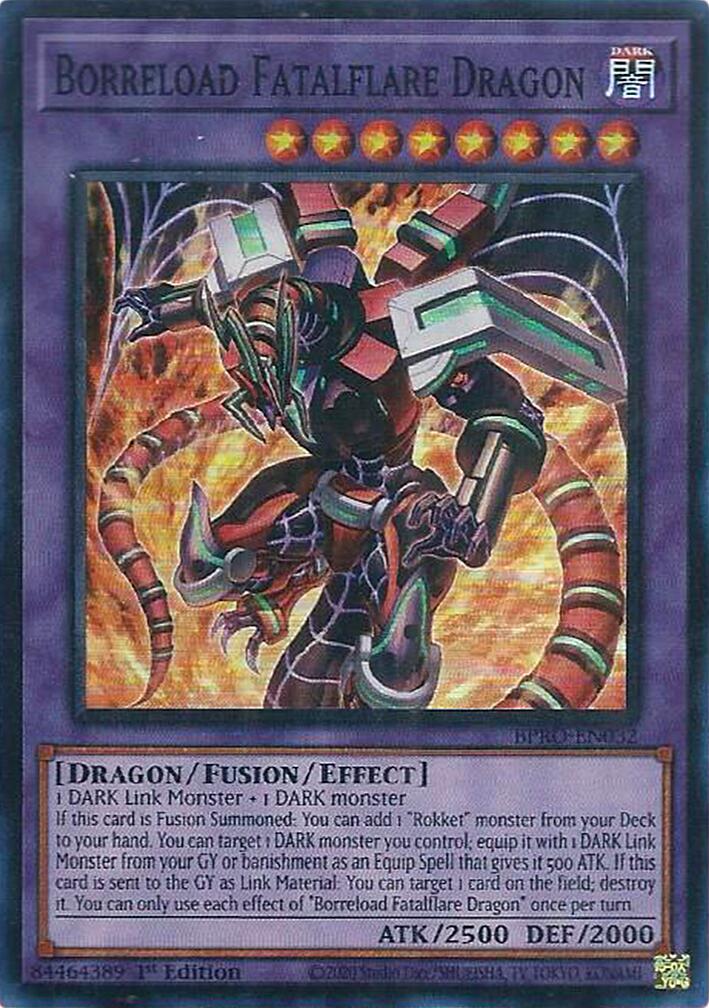 Borreload Fatalflare Dragon [BPRO-EN032] Super Rare | Exor Games Dartmouth