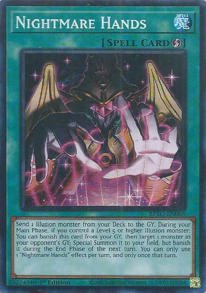 Nightmare Hands [BPRO-EN068] Super Rare | Exor Games Dartmouth