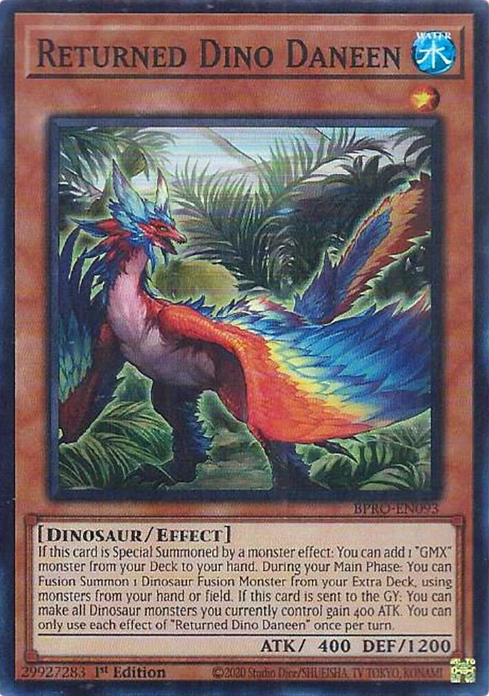 Returned Dino Daneen [BPRO-EN093] Super Rare | Exor Games Dartmouth