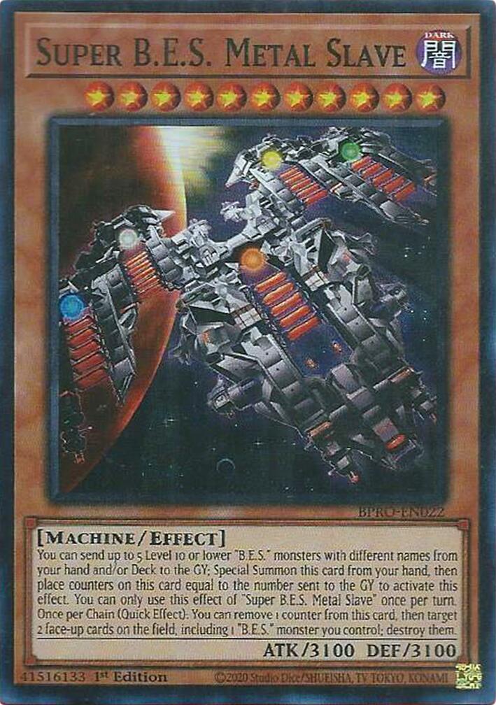 Super B.E.S. Metal Slave [BPRO-EN022] Super Rare | Exor Games Dartmouth