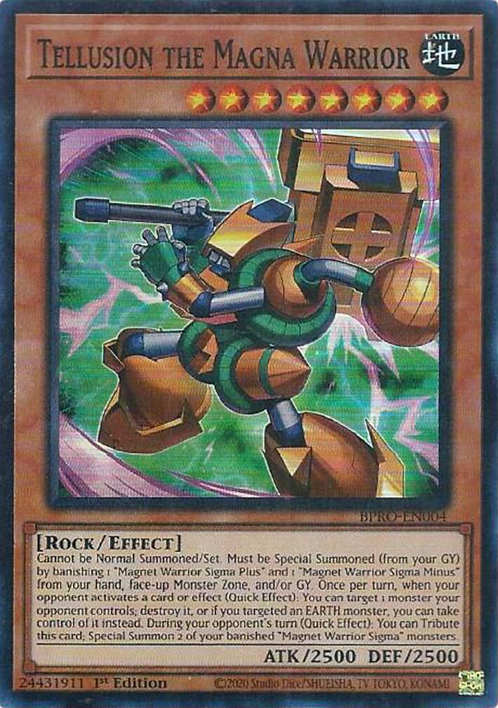 Tellusrion the Magna Warrior [BPRO-EN004] Super Rare | Exor Games Dartmouth