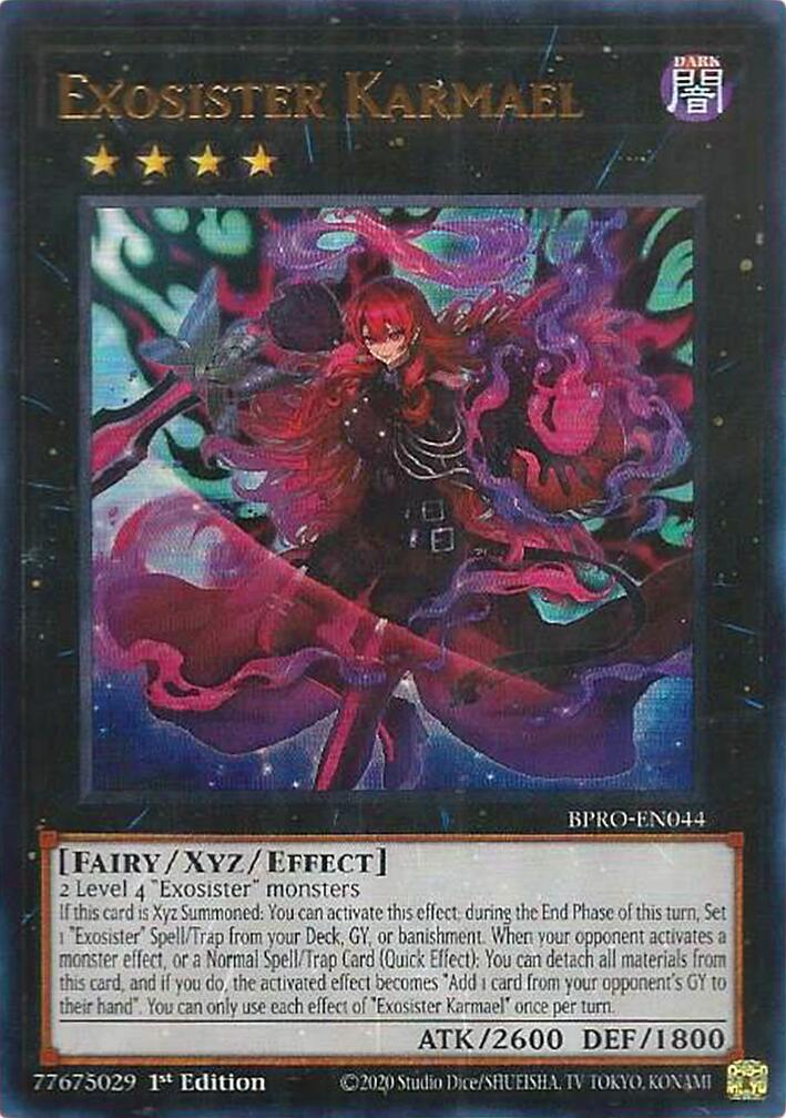 Exosister Karmael [BPRO-EN044] Ultra Rare | Exor Games Dartmouth