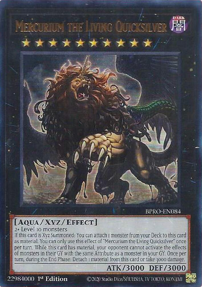 Mercurium the Living Quicksilver [BPRO-EN084] Ultra Rare | Exor Games Dartmouth