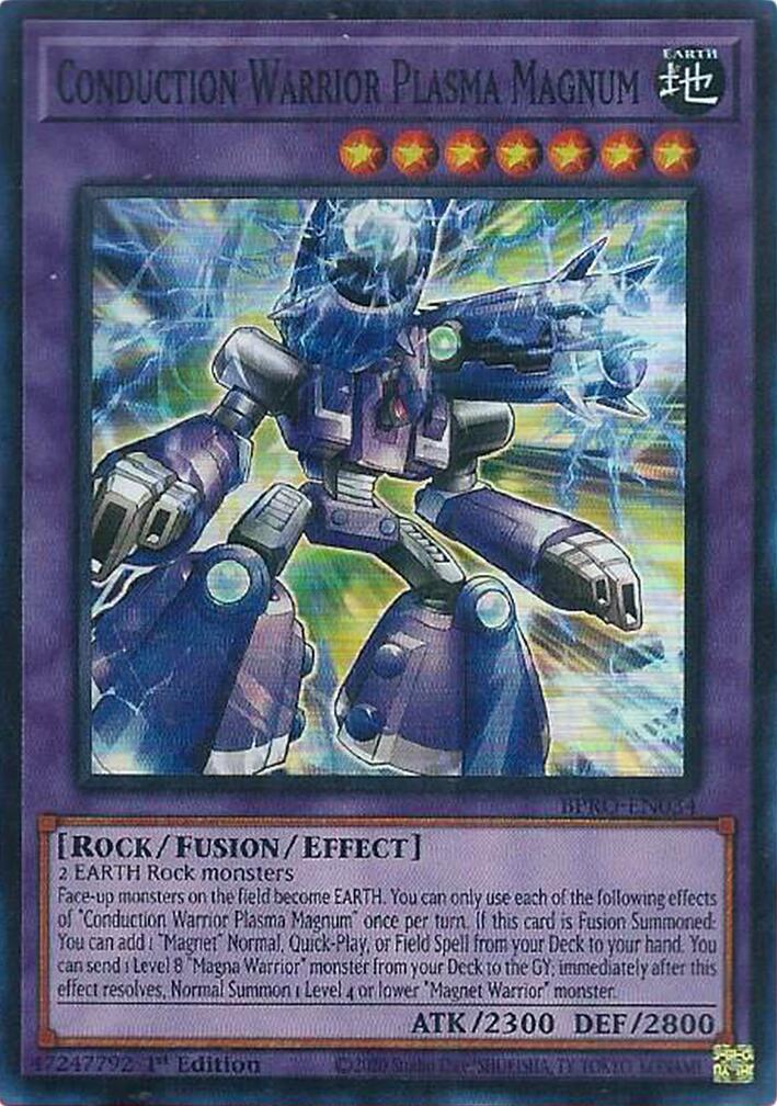 Conduction Warrior Plasma Magnum [BPRO-EN034] Super Rare | Exor Games Dartmouth