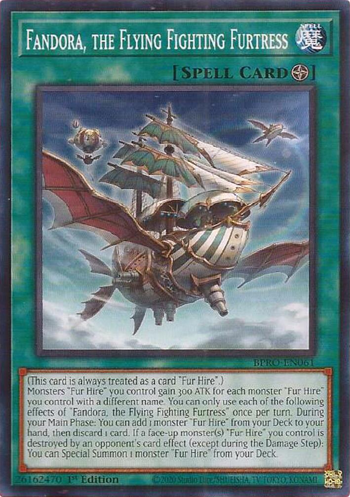 Fandora, the Flying Fighting Furtress [BPRO-EN061] Common | Exor Games Dartmouth