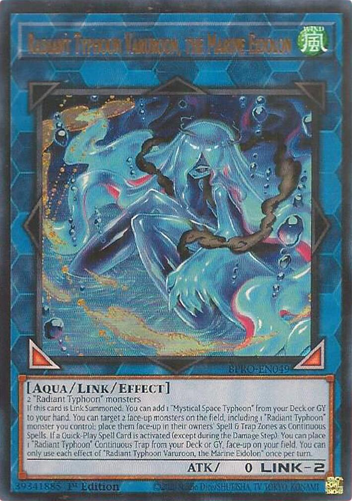 Radiant Typhoon Varuroon, the Marine Eidolon [BPRO-EN049] Ultra Rare | Exor Games Dartmouth