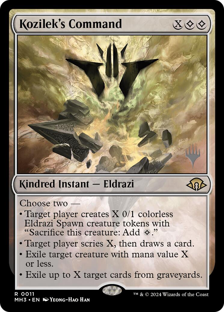 Kozilek's Command [Lorwyn Eclipsed Promos] | Exor Games Dartmouth