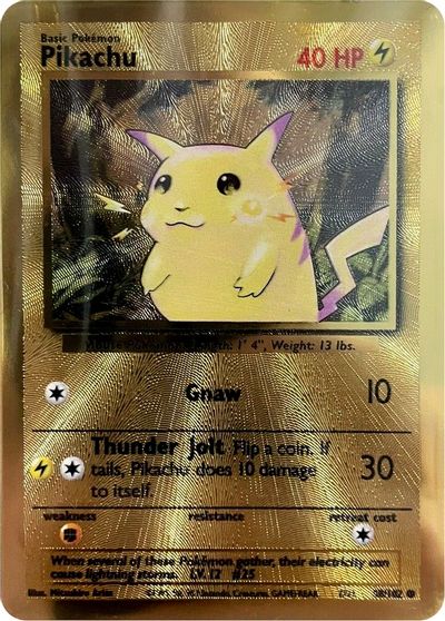 Pikachu (58/102) (Celebrations Metal Card) [Celebrations: 25th Anniversary] | Exor Games Dartmouth