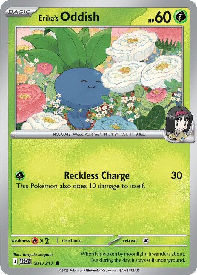 Erika's Oddish (001/217) [Mega Evolution: Ascended Heroes] | Exor Games Dartmouth