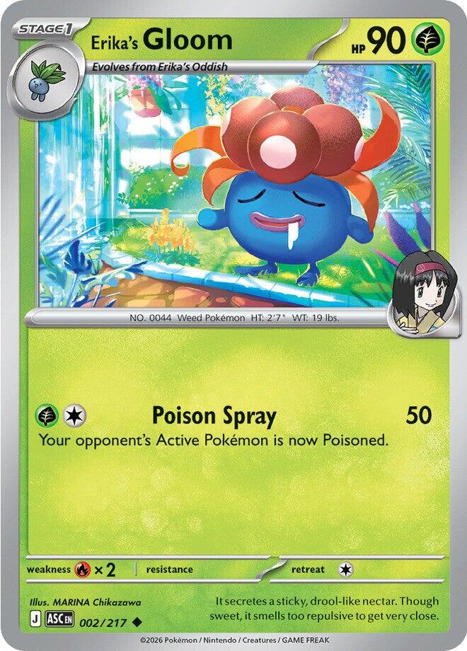 Erika's Gloom (002/217) [Mega Evolution: Ascended Heroes] | Exor Games Dartmouth
