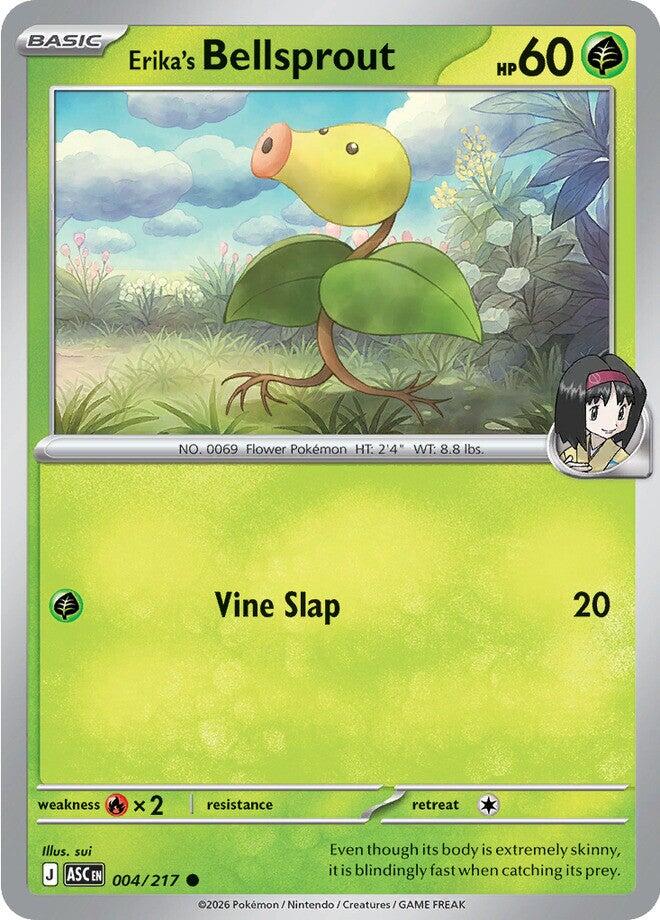 Erika's Bellsprout (004/217) [Mega Evolution: Ascended Heroes] | Exor Games Dartmouth
