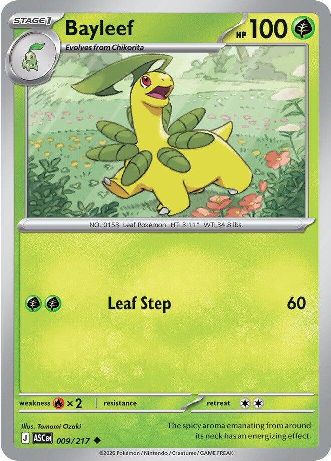 Bayleef (009/217) [Mega Evolution: Ascended Heroes] | Exor Games Dartmouth