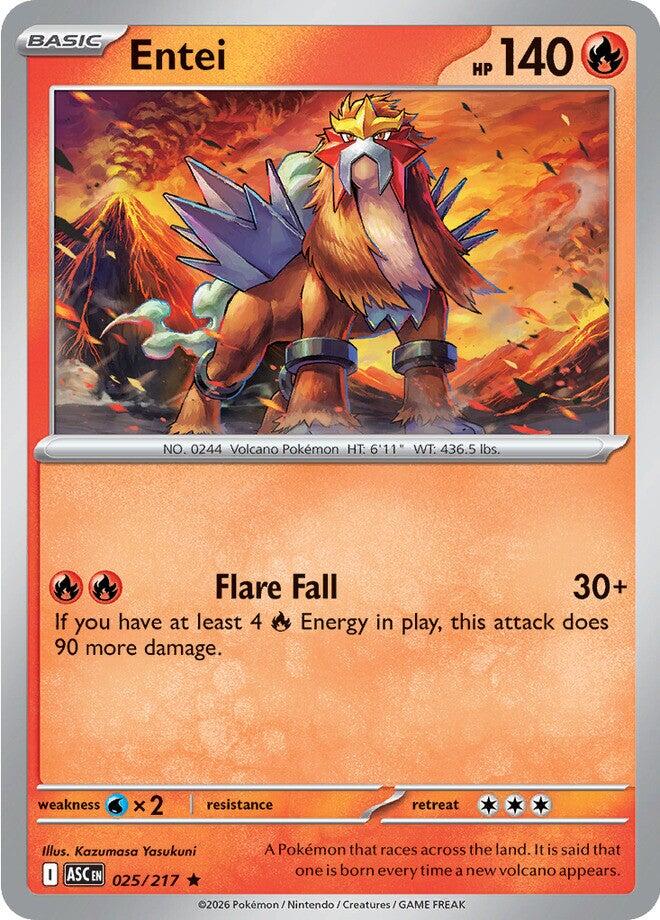 Entei (025/217) [Mega Evolution: Ascended Heroes] | Exor Games Dartmouth