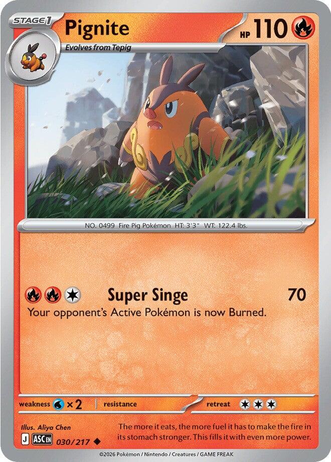 Pignite (030/217) [Mega Evolution: Ascended Heroes] | Exor Games Dartmouth
