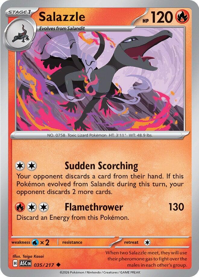 Salazzle (035/217) [Mega Evolution: Ascended Heroes] | Exor Games Dartmouth