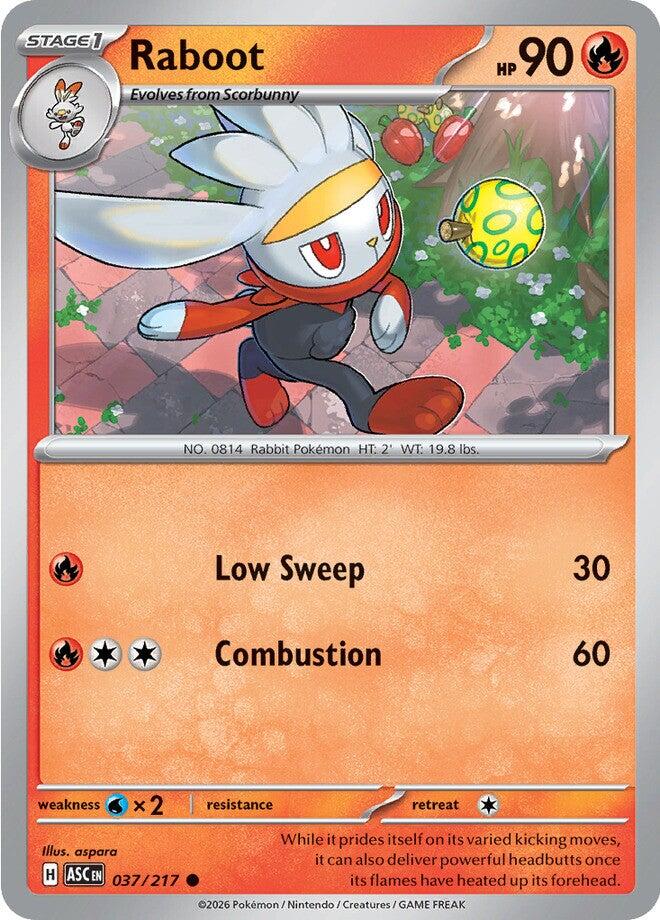 Raboot (037/217) [Mega Evolution: Ascended Heroes] | Exor Games Dartmouth