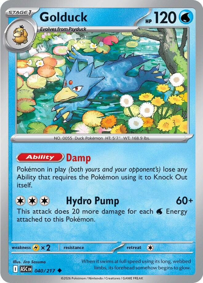 Golduck (040/217) [Mega Evolution: Ascended Heroes] | Exor Games Dartmouth