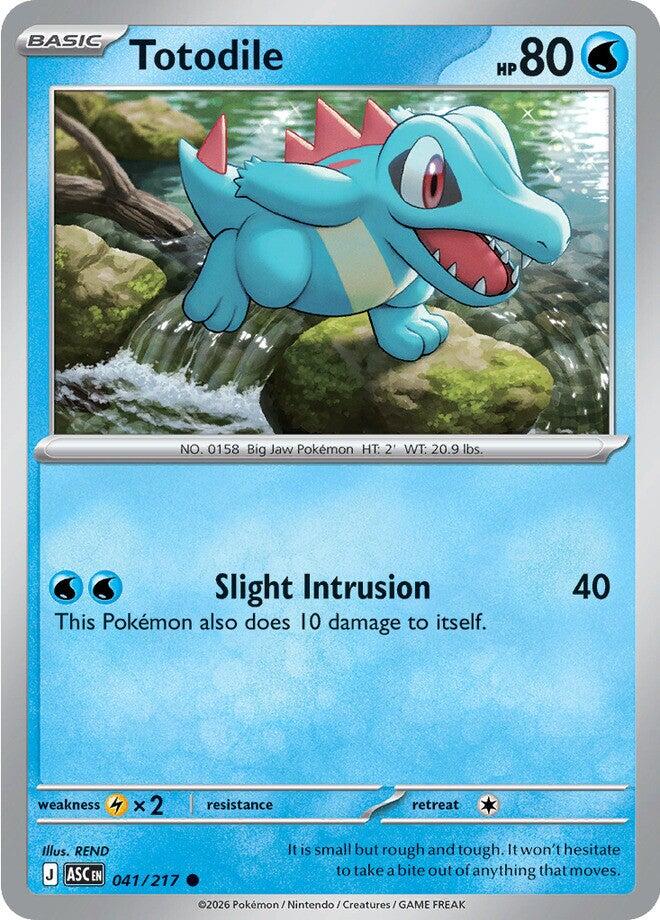 Totodile (041/217) [Mega Evolution: Ascended Heroes] | Exor Games Dartmouth