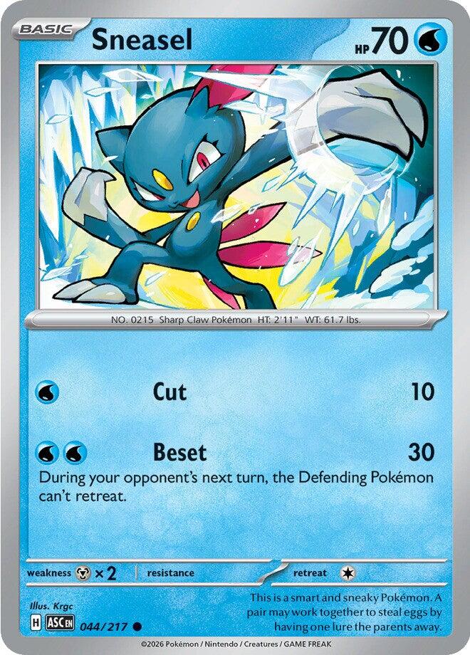 Sneasel (044/217) [Mega Evolution: Ascended Heroes] | Exor Games Dartmouth