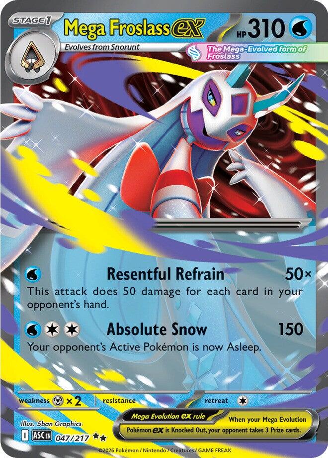 Mega Froslass ex (047/217) [Mega Evolution: Ascended Heroes] | Exor Games Dartmouth