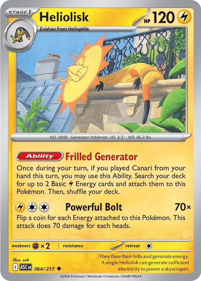Heliolisk (064/217) [Mega Evolution: Ascended Heroes] | Exor Games Dartmouth