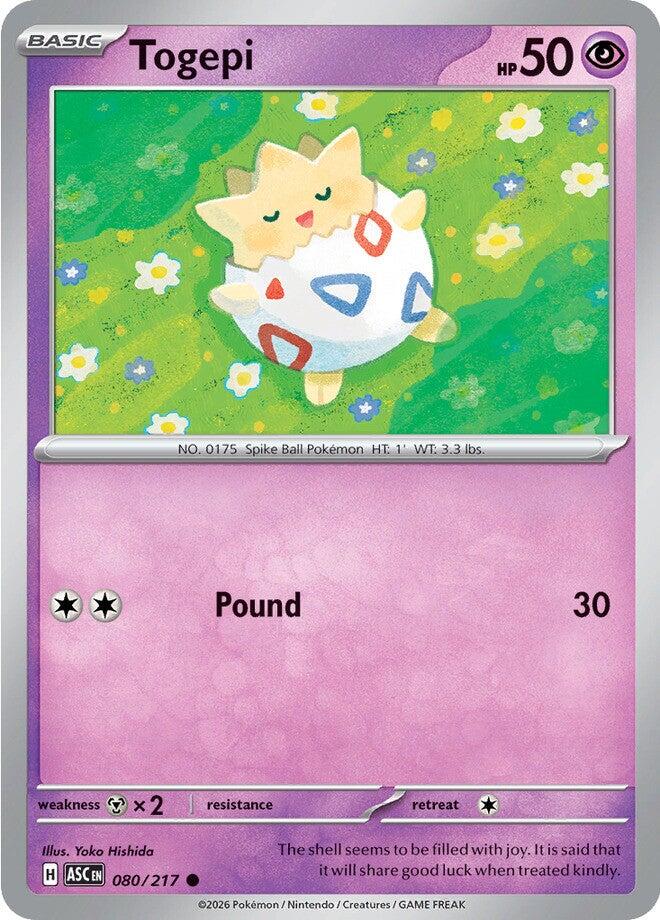 Togepi (080/217) [Mega Evolution: Ascended Heroes] | Exor Games Dartmouth