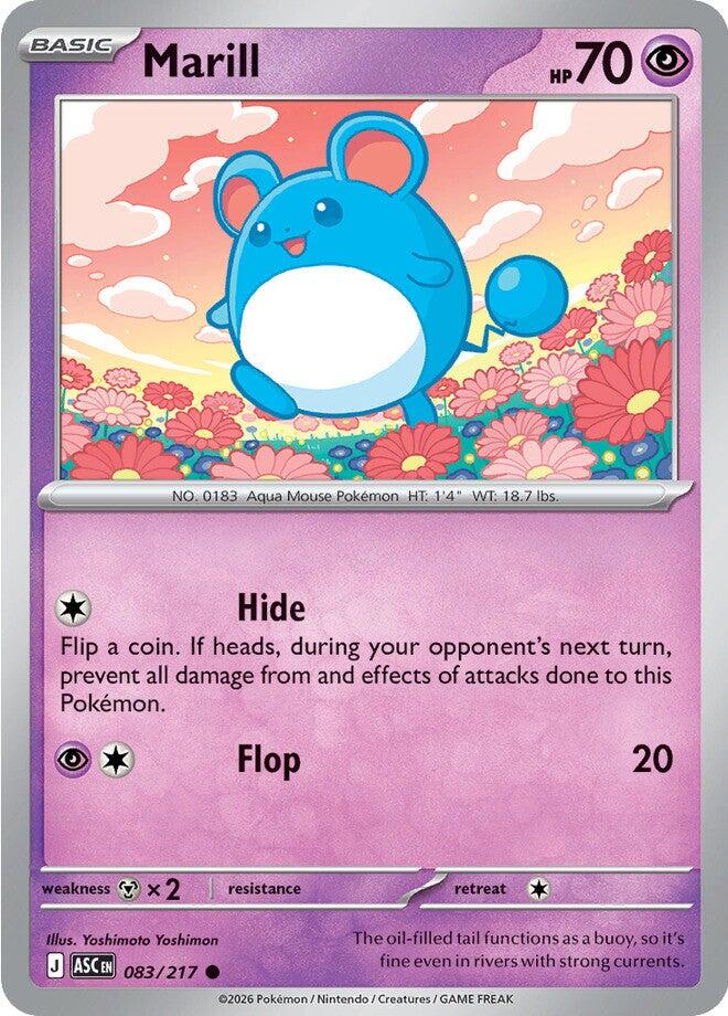 Marill (083/217) [Mega Evolution: Ascended Heroes] | Exor Games Dartmouth